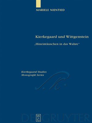 cover image of Kierkegaard und Wittgenstein